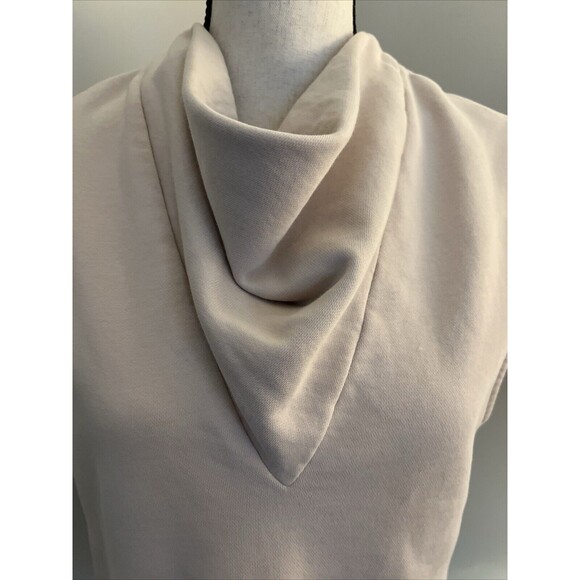 Cuyana Cowl Neck Sleeveless Tank Cream Size Small - Picture 3 of 10